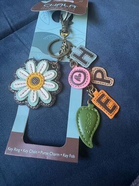 Chala H O P E Keychain Charm